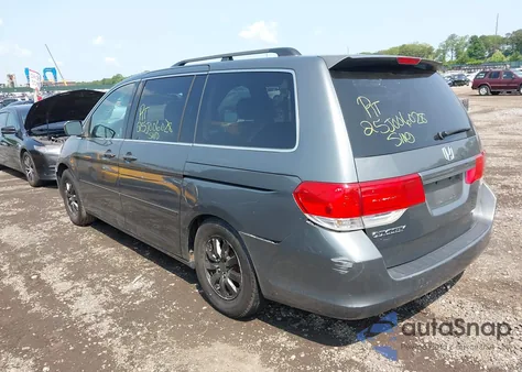 2008 Honda Odyssey Ex z USA, uszkodzony, nr VIN 5FNRL38448B410708